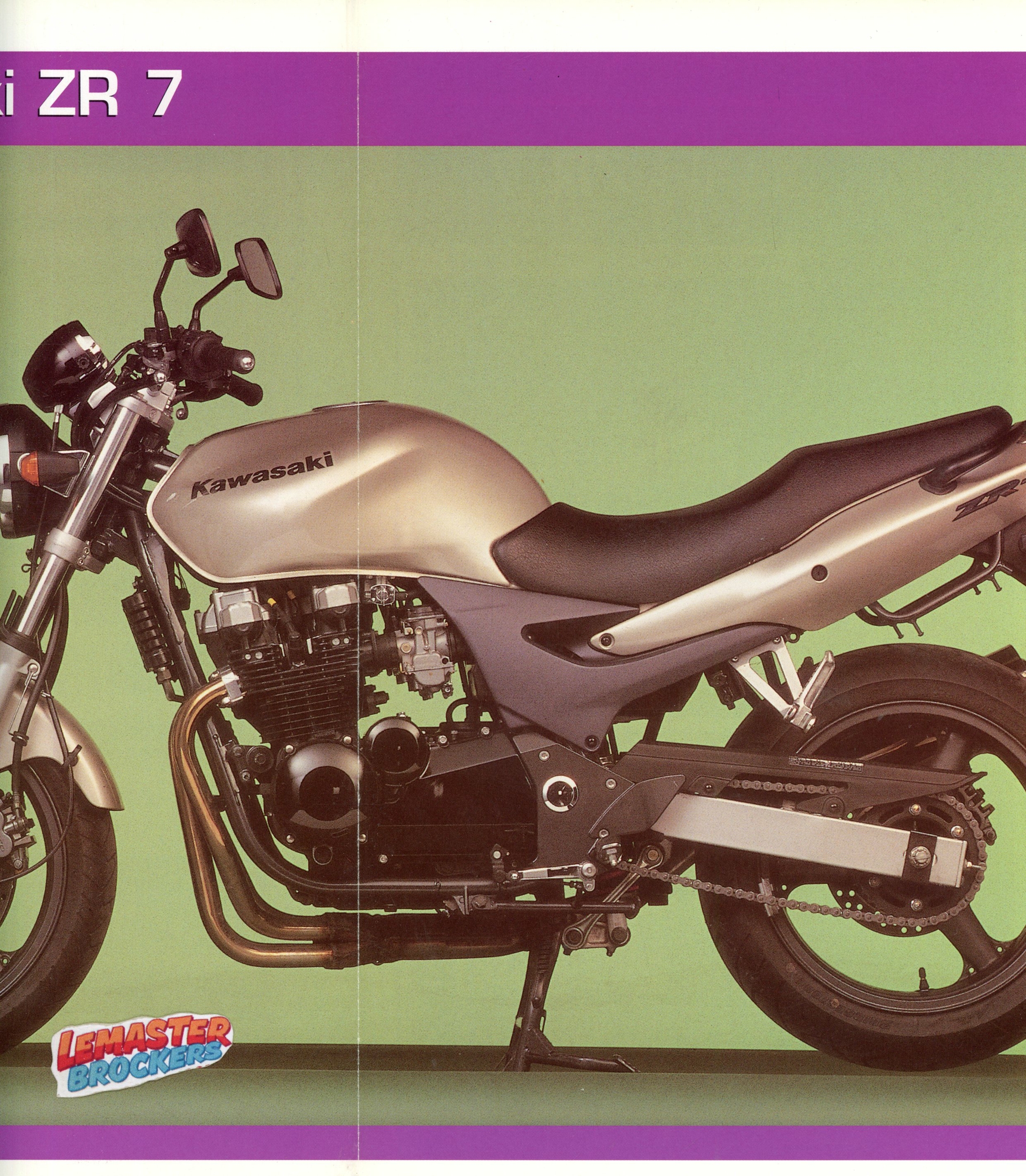 FICHE MOTO KAWASAKI ZR7