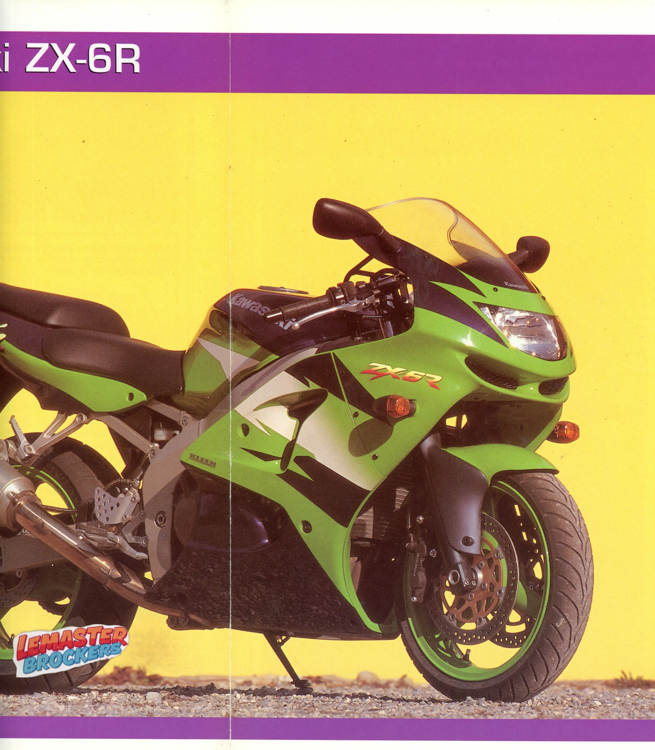 FICHE MOTO KAWASAKI ZX6R