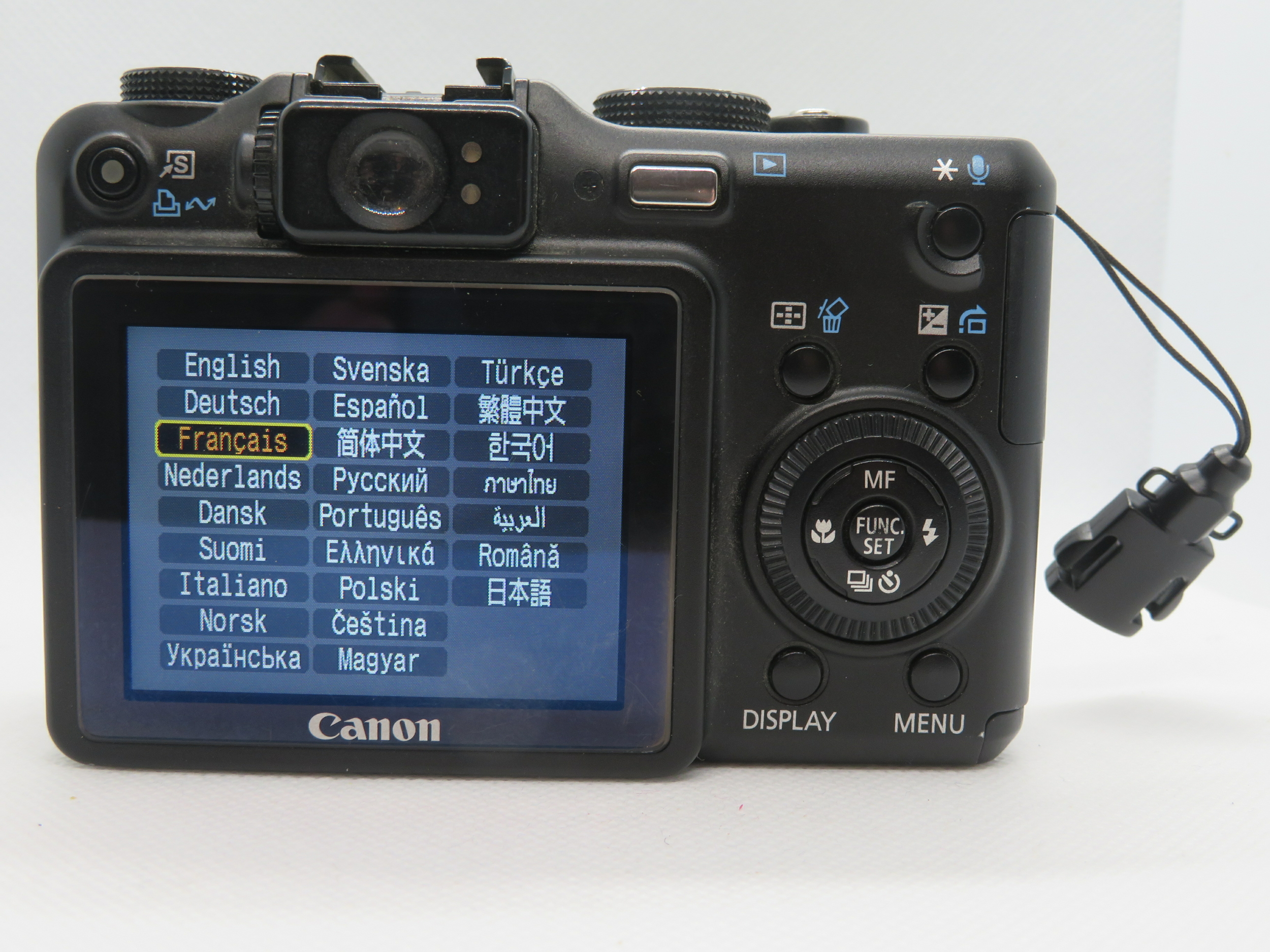 CANON POWERSHOT G7 APPAREIL PHOTO NUMERIQUE