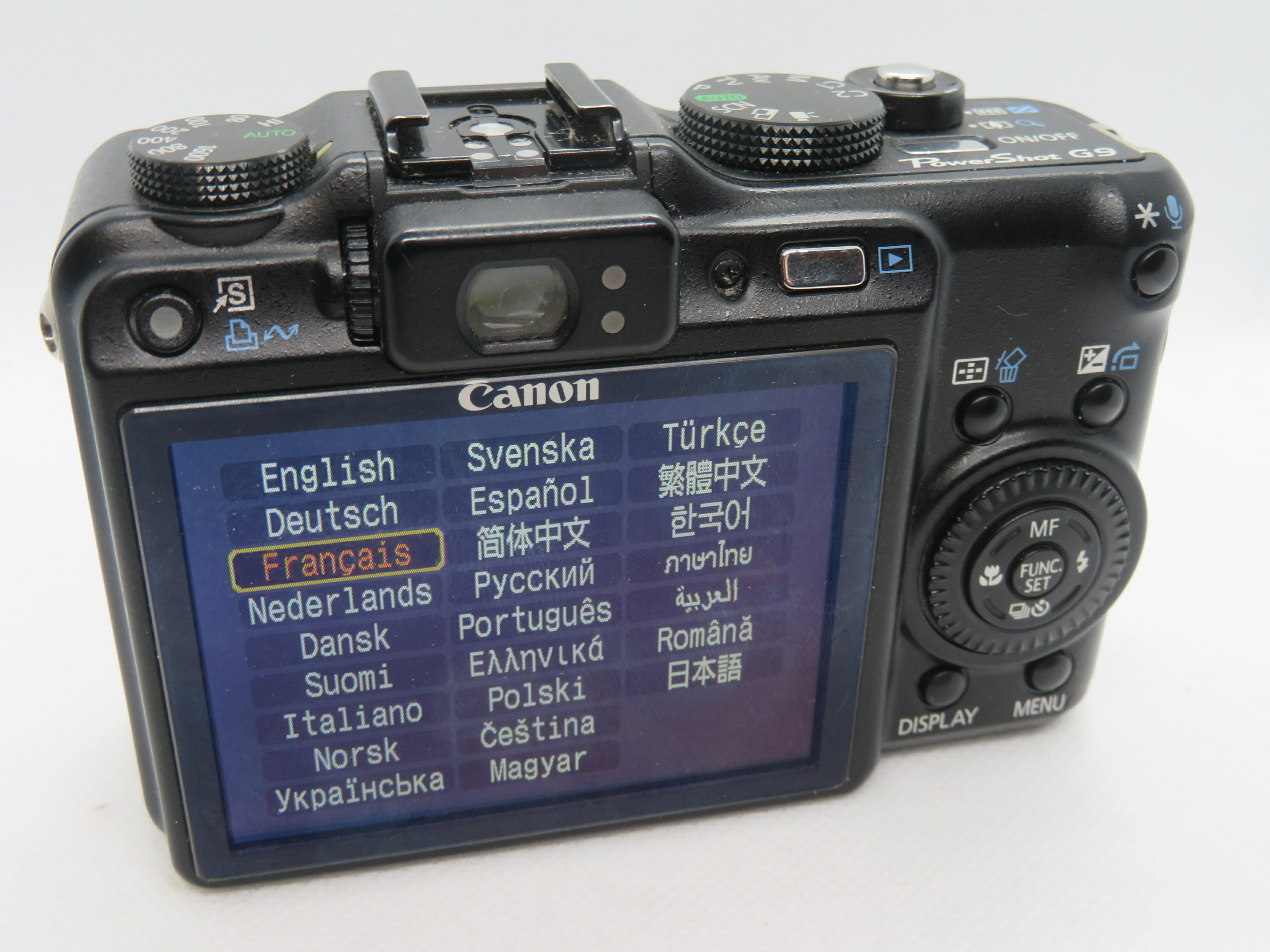 CANON G9 POWERSHOT