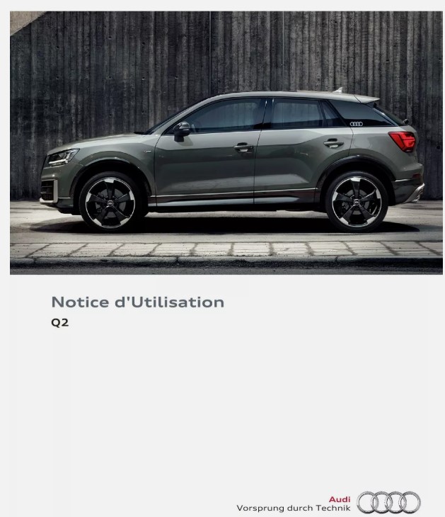 MANUEL AUDI Q2 1.4 1.6 2.0 TDI QUATTRO