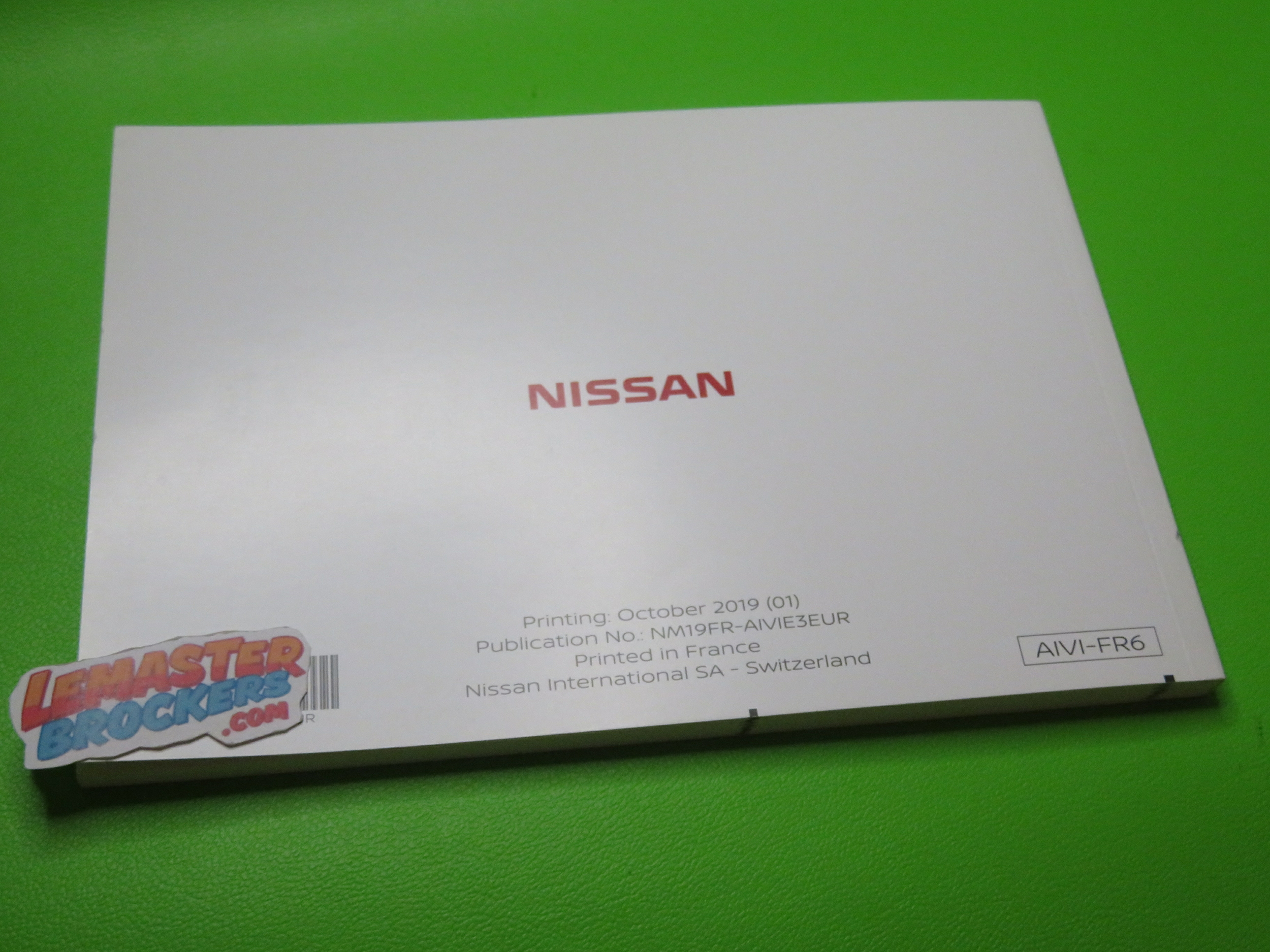 MANUEL DU CONDUCTEUR NISSAN CONNECT