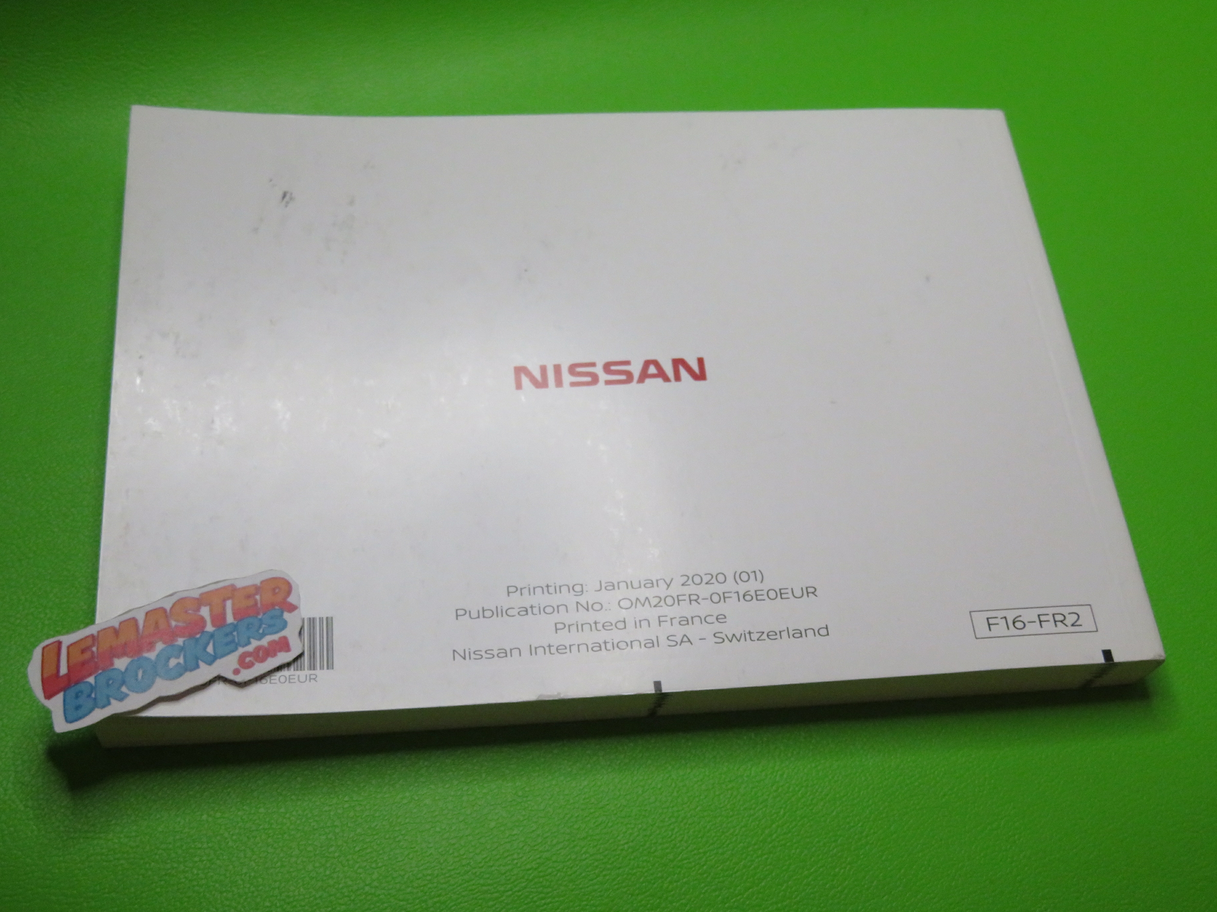 MANUEL DU CONDUCTEUR NISSAN JUKE