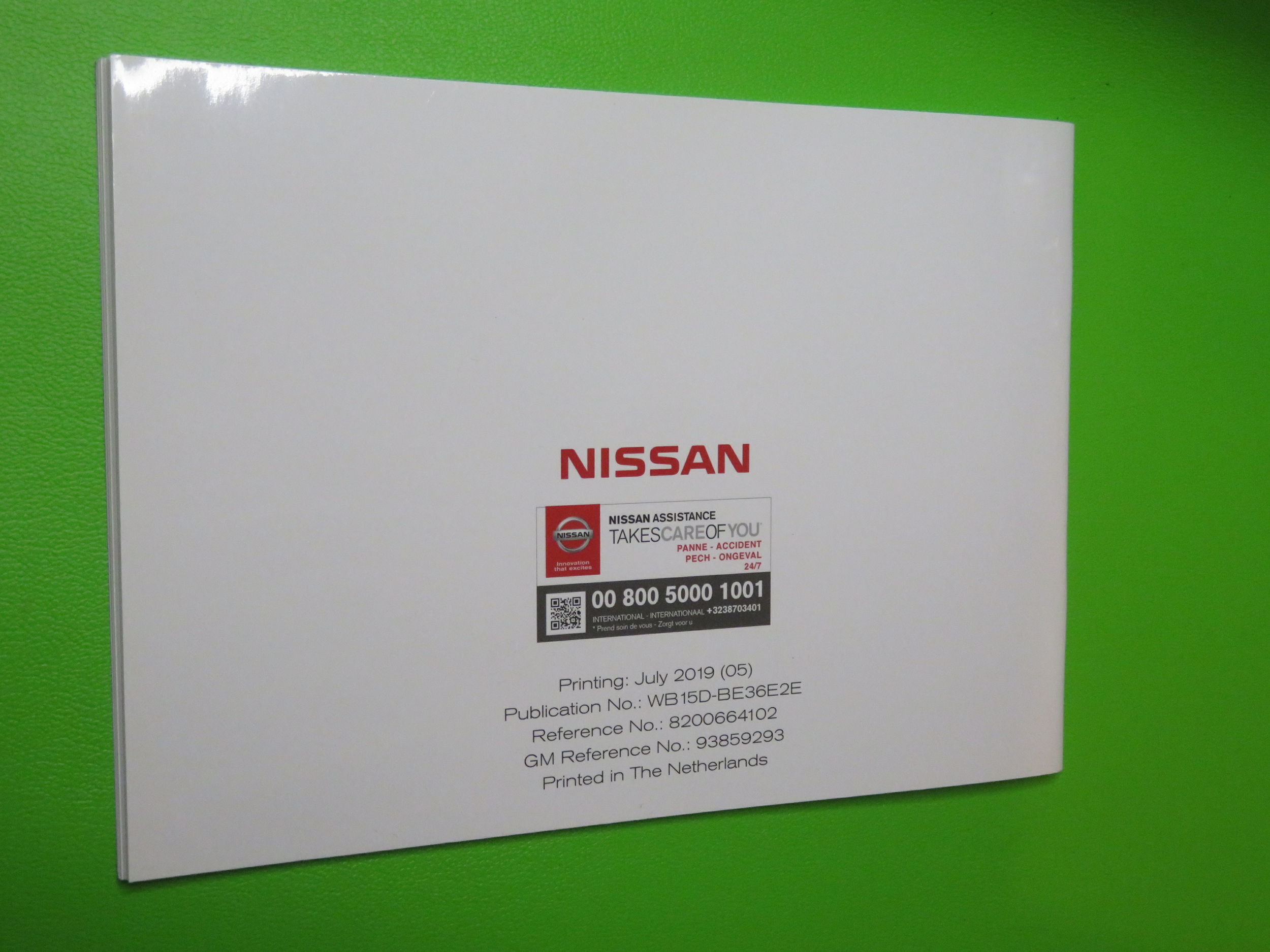 SUIVI DENTRETIEN NISSAN ET CARNET DE GARANTI ORIGINAL NISSAN