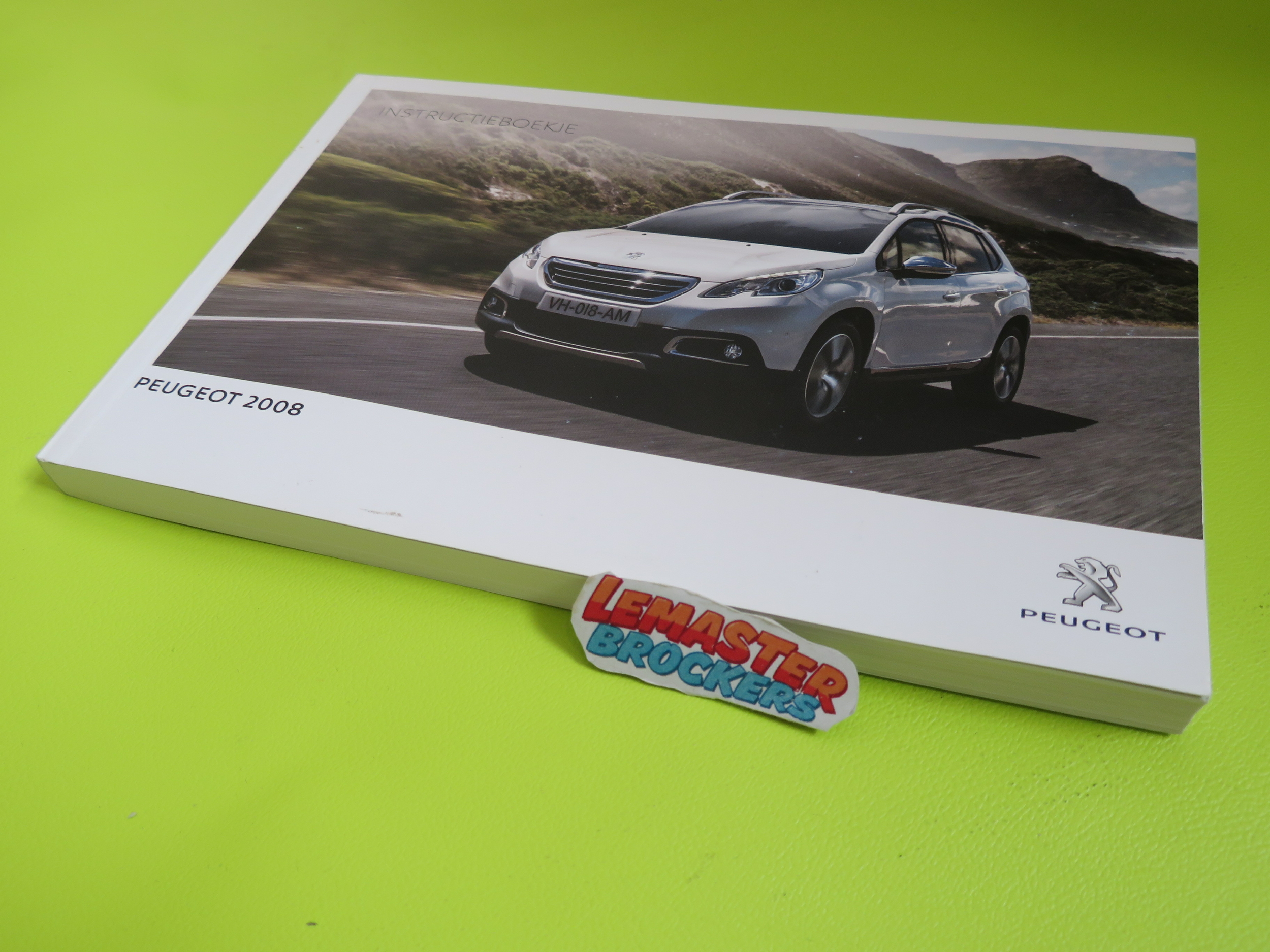 NOTICE PEUGEOT 2008 EN NEERLANDAIS