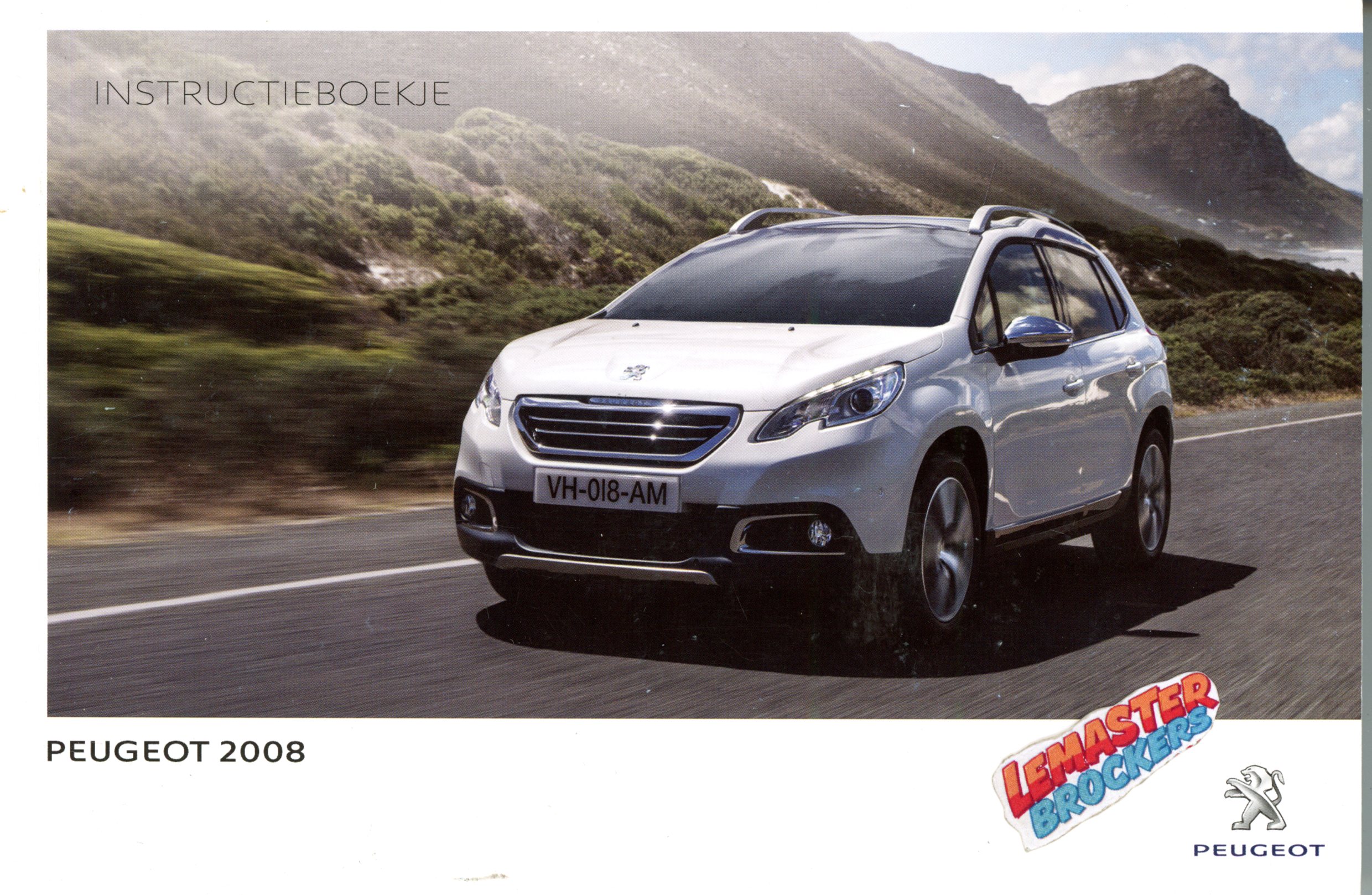 NOTICE PEUGEOT 2008 EN NEERLANDAIS