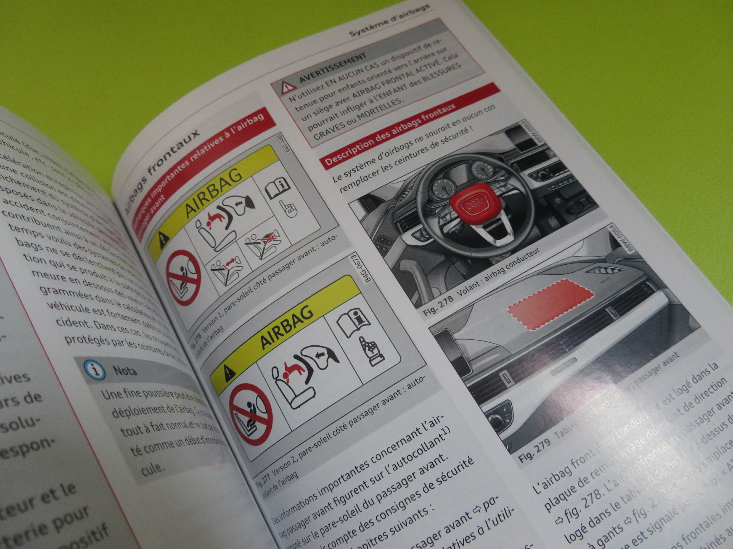 NOTICE DUTILISATION AUDI A4 EDITION 2017 ORIGINAL