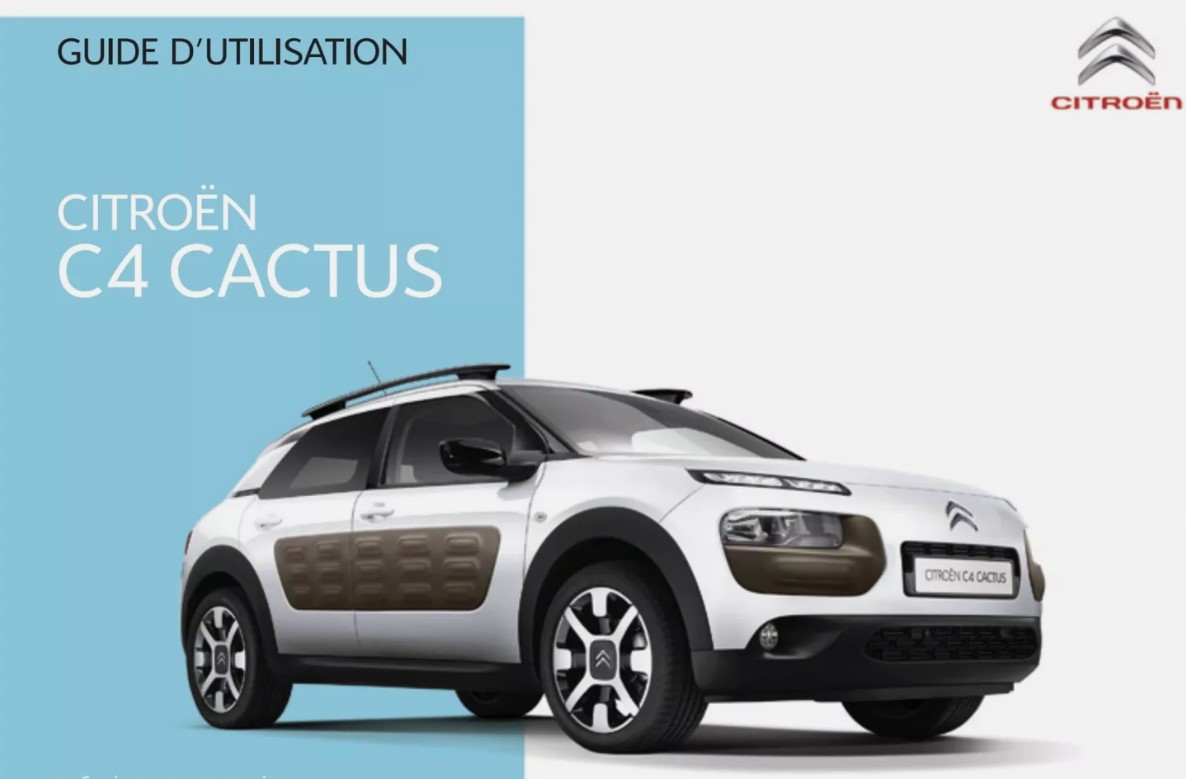 GUIDE CITROEN C4 CACTUS 2014-2018