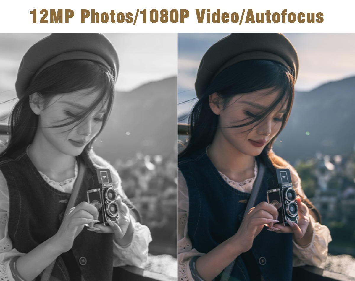 MINI APPAREIL PHOTO VINTAGE CHUZHAO 12MP - VIDEO FULL HD