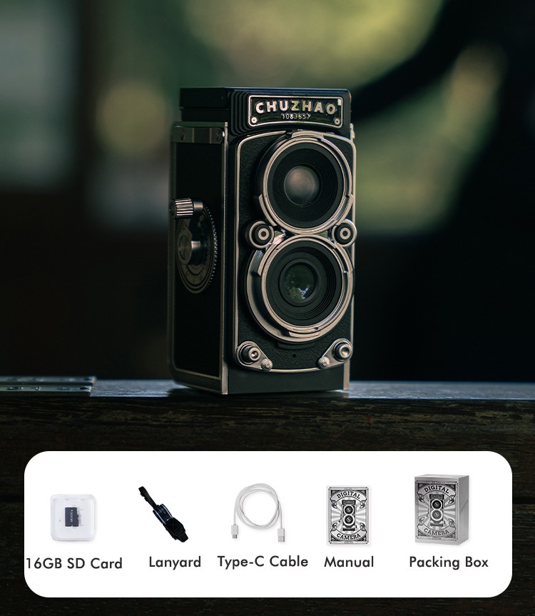 MINI APPAREIL PHOTO VINTAGE CHUZHAO 12MP - VIDEO FULL HD