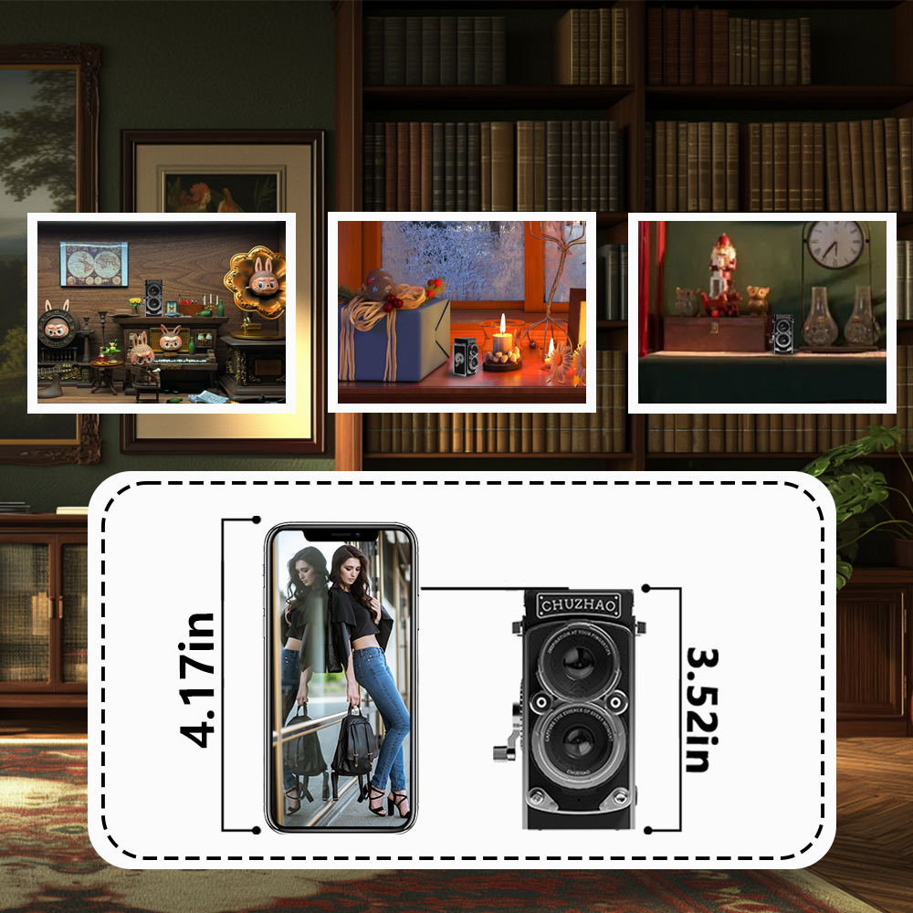 MINI APPAREIL PHOTO VINTAGE CHUZHAO 12MP - VIDEO FULL HD
