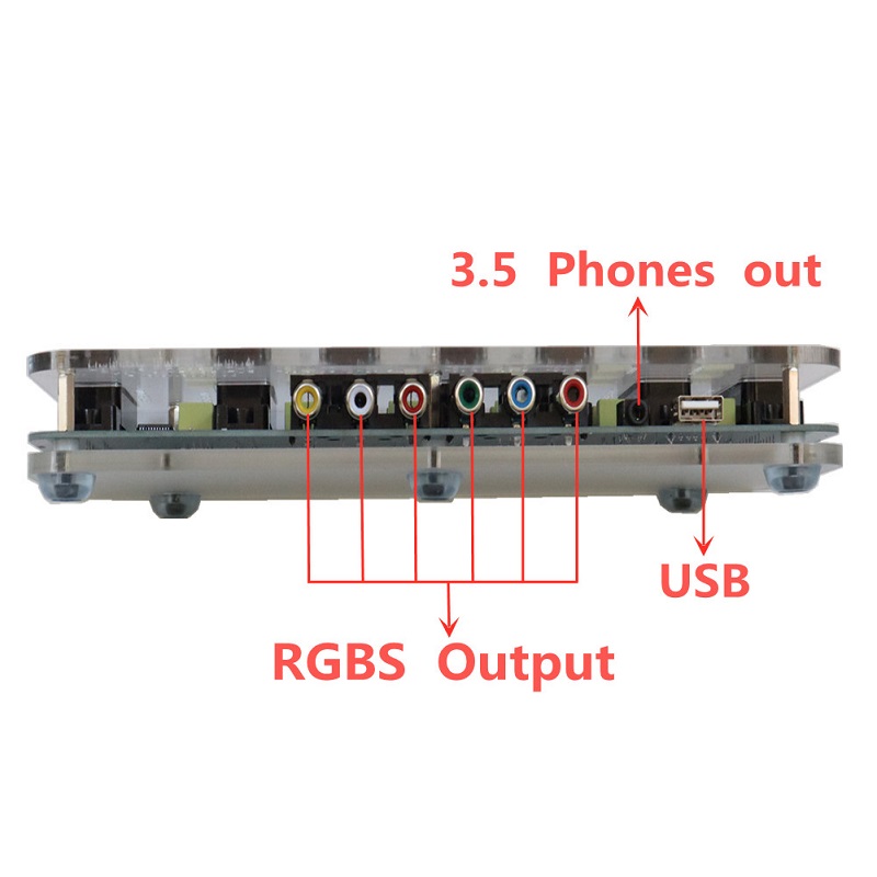 DISTRIBUTEUR PERITEL VIDEO SCART 7 EN 1 AVEC COMMUTATEUR