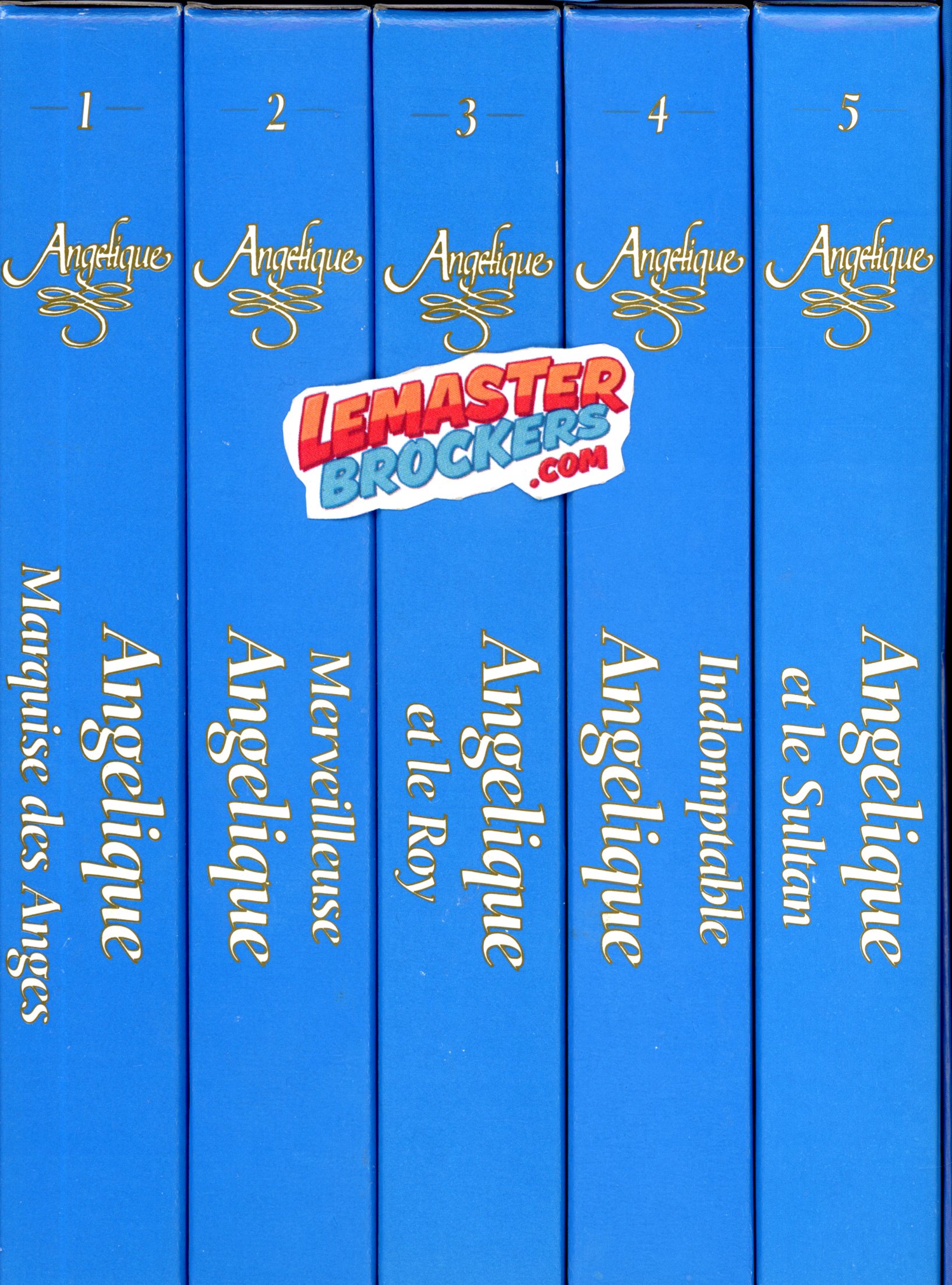 COFFRET VHS ANGELIQUE INTEGRALE - MICHELE MERCIER