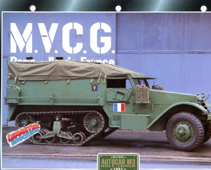 AUTOCAR M3 HALF-TRACK 1941