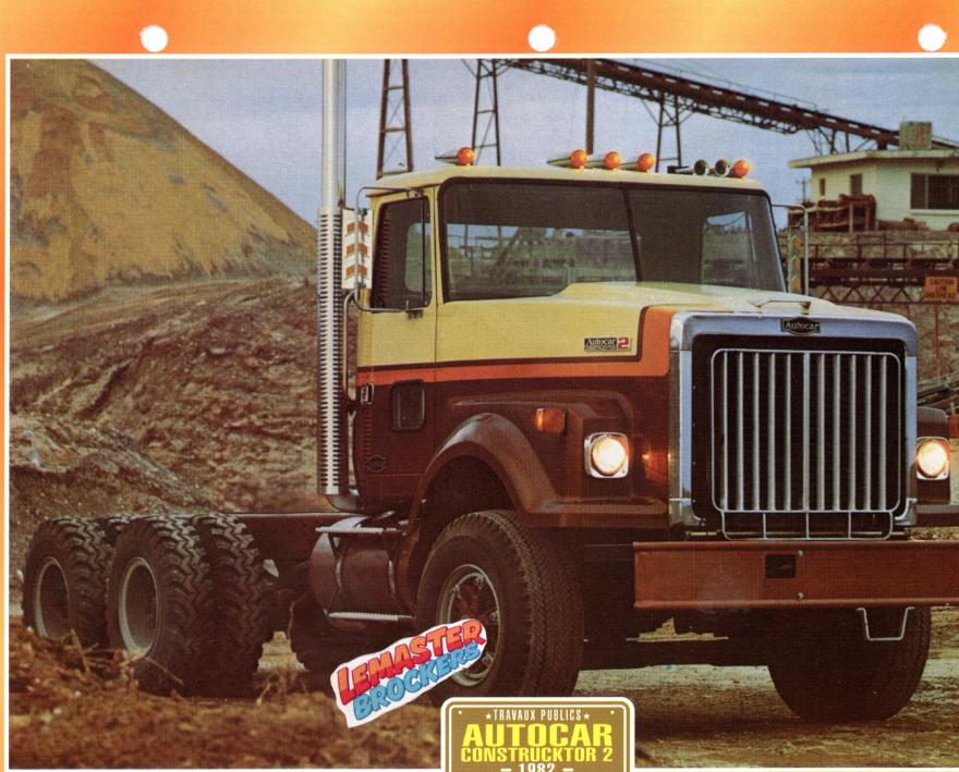 AUTOCAR CONSTRUCKTOR 2 1982