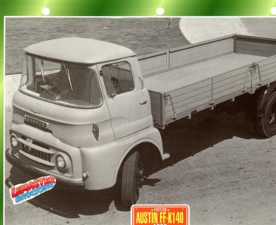 FICHE COLLECTION AUSTIN FF-K140 1960