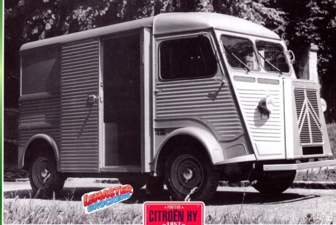FICHE COLLECTION CITROEN HY 1957