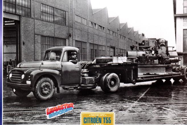 FICHE COLLECTION CITROEN T55 1955