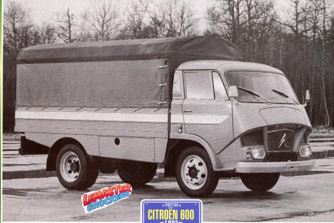 FICHE COLLECTION CITROEN 600 1965