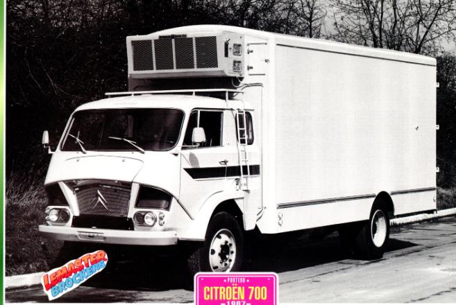 FICHE COLLECTION CITROEN 700 1967