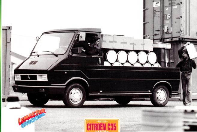 FICHE COLLECTION CITROEN C35 1974