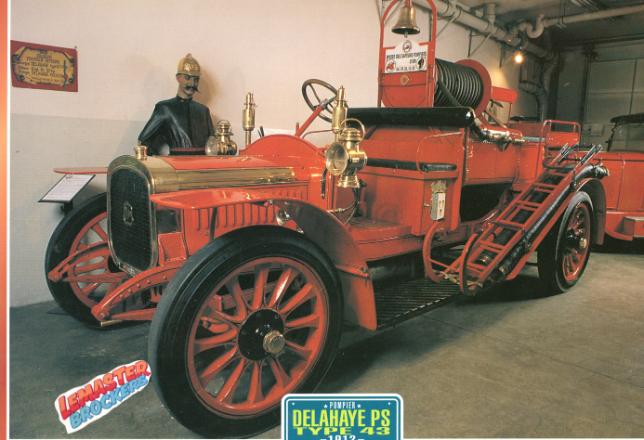 POMPIER DELAHAYE PS TYPE 43 1912