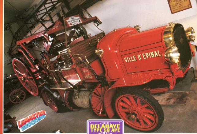POMPIER DELAHAYE 59 APE 1915 "VILLE DEPINAL"