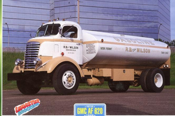 FICHE COLLECTION GMC AF 620 1948