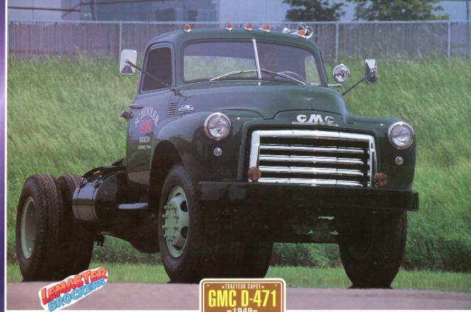 FICHE COLLECTION GMC D-471 1949