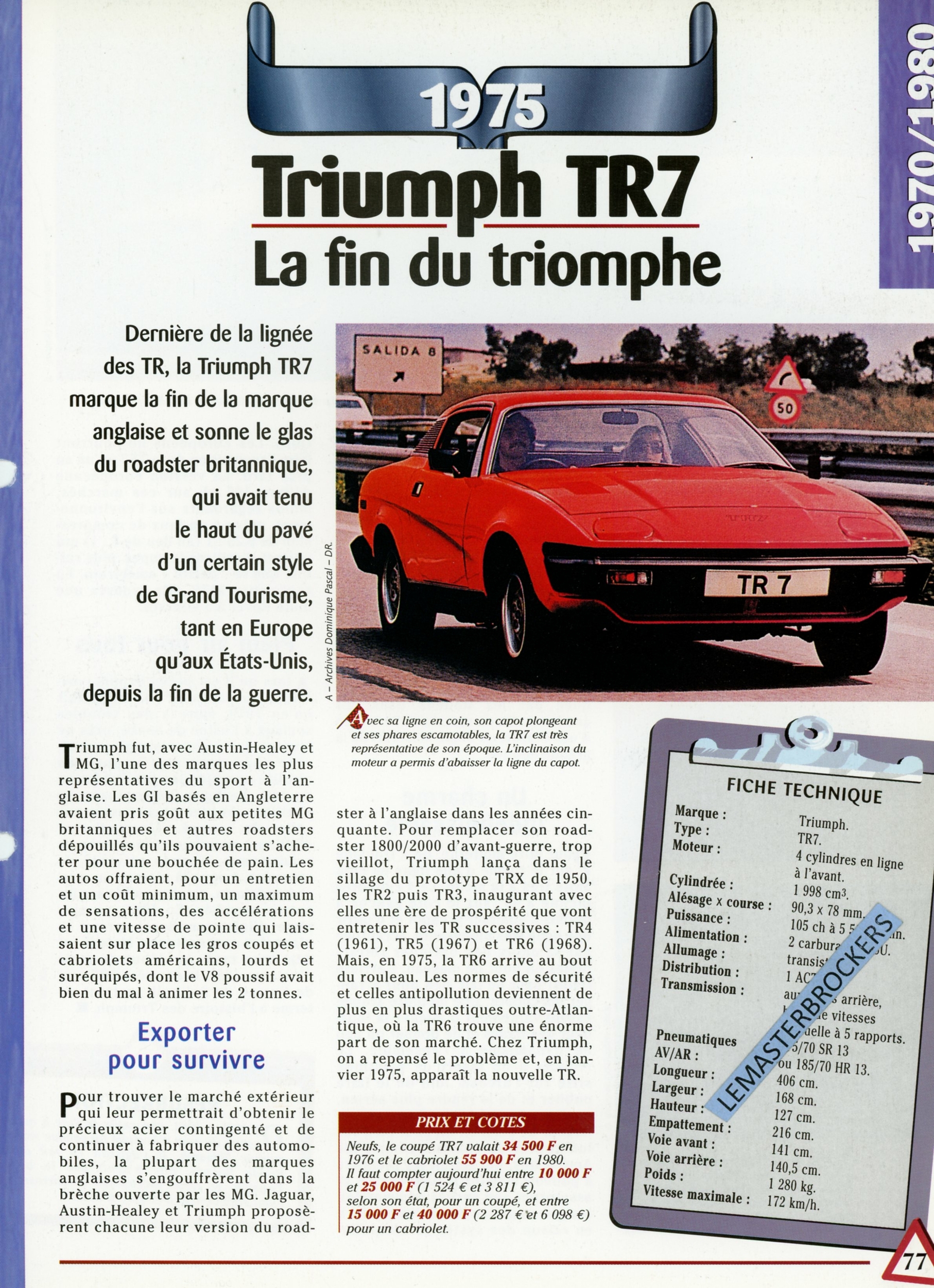 FICHE-TECHNIQUE-TRIUMPH-TR7-CABRIOLET-COUPE-FICHE-AUTO-LEMASTERBROCKERS