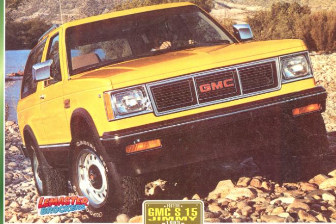 GMC JIMMY S15 1983