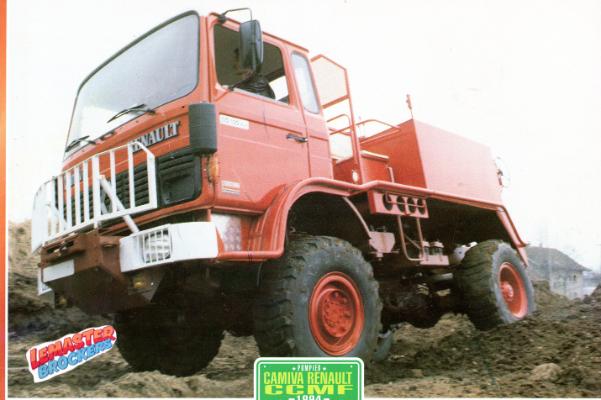 POMPIER CAMIVA RENAULT CCMF 1994