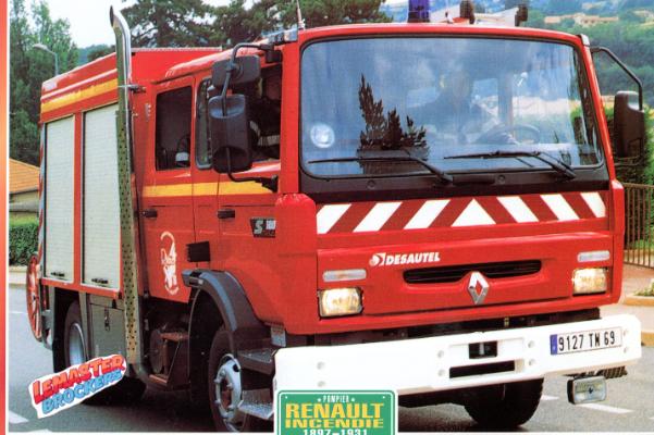 FICHE COLLECTION POMPIER RENAULT INCENDIE 1897-1931
