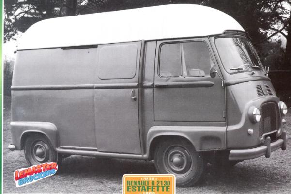 CIJ Ancien - Renault Estafette Miniature Réf 3.90 (Avec Boîte)