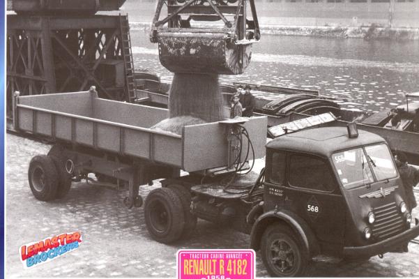 Camion Benne CIJ SOMUA SAVIEM 1/50 - France 1960 - Métal - Occasion En L'état