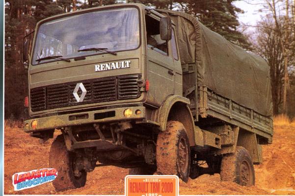 RENAULT TRM 2000 1982 MILITAIRE