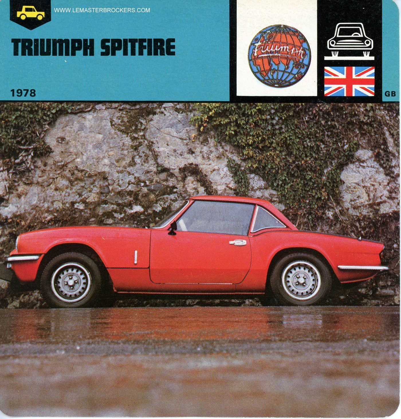 FICHE TRIUMPH SPITFIRE 1978