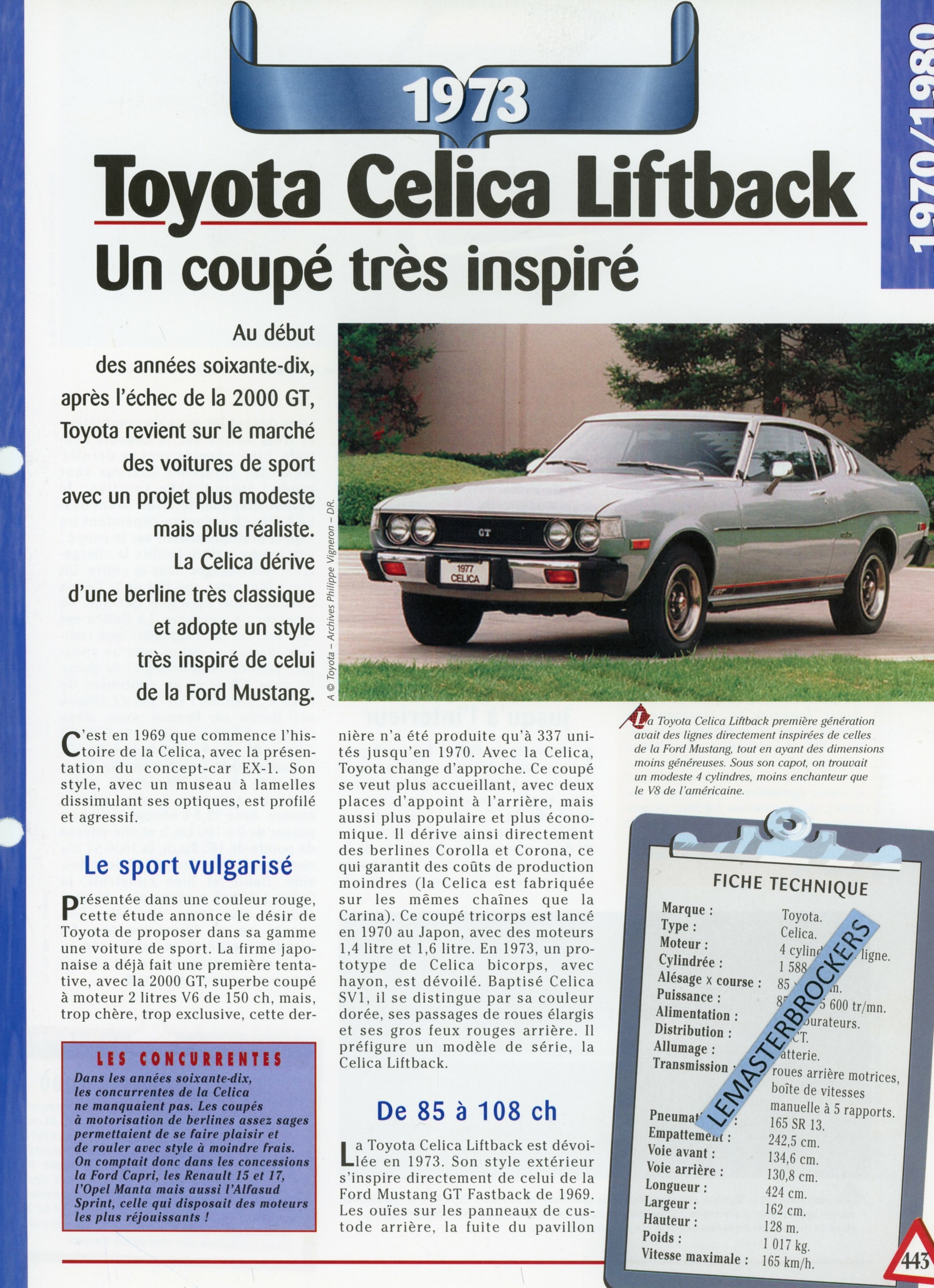 FICHE-TECHNIQUE-TOYOTA-CELICA-LIFTBACK-FICHE-AUTO-LEMASTERBROCKERS