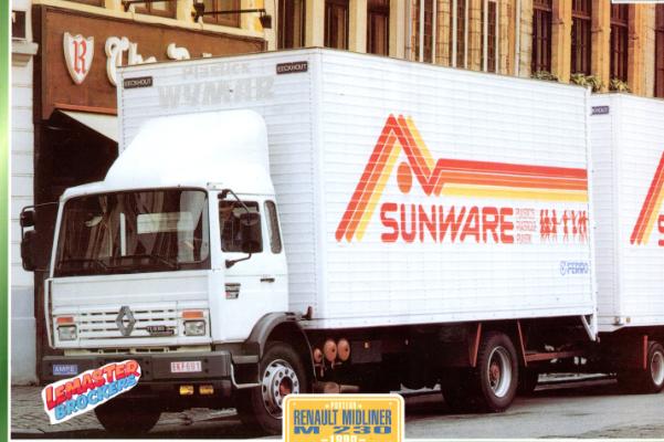 FICHE COLLECTION RENAULT MIDLINER M230 1990