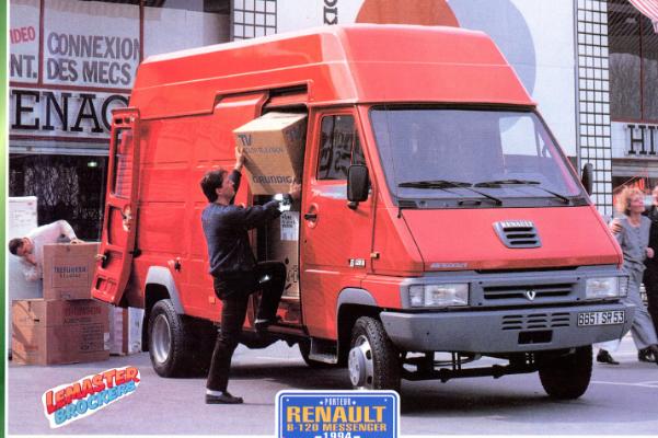 RENAULT MESSENGER B-120 1994 FICHE CAMION