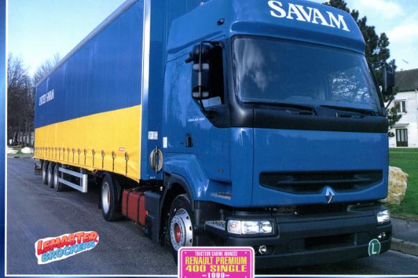 FICHE RENAULT PREMIUM 400 SINGLE 1999