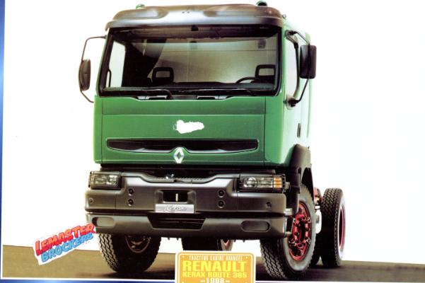FICHE RENAULT KERAX ROUTE 1985