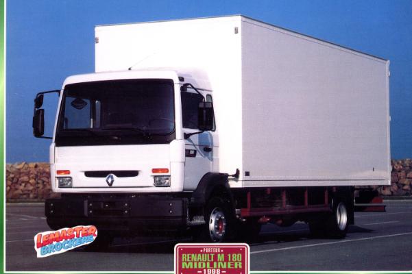 FICHE RENAULT M180 MIDLINER 1998