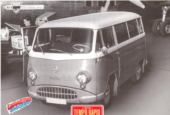 FICHE COLLECTION TEMPO RAPID 1959