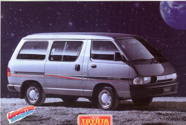 FICHE TOYOTA LITE-ACE 22 EFI 1992