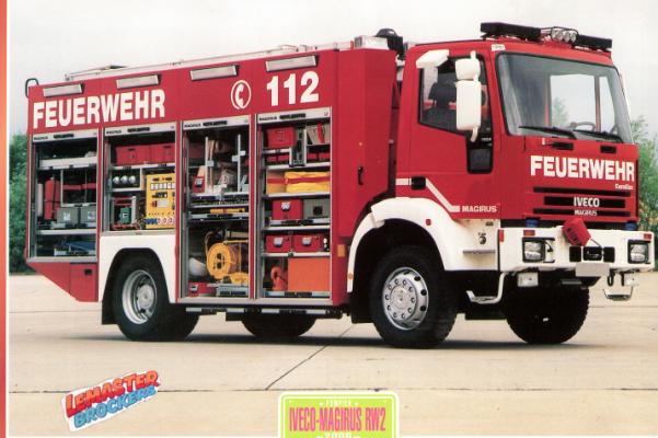 IVECO MARIGUS RW2 2000 POMPIER CAMION