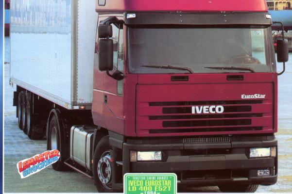 FICHE COLLECTION IVECO LD400 E52T EUROSTAR 1994