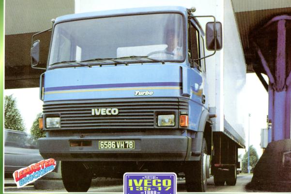 FICHE COLLECTION IVECO 135-17 1989