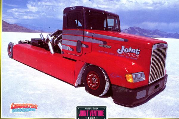 JOINT VENTURE 1992 TRUCK COMPETITION DRAGSTER