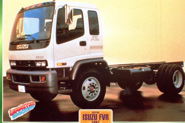 FICHE COLLECTION ISUZU FVR 1997